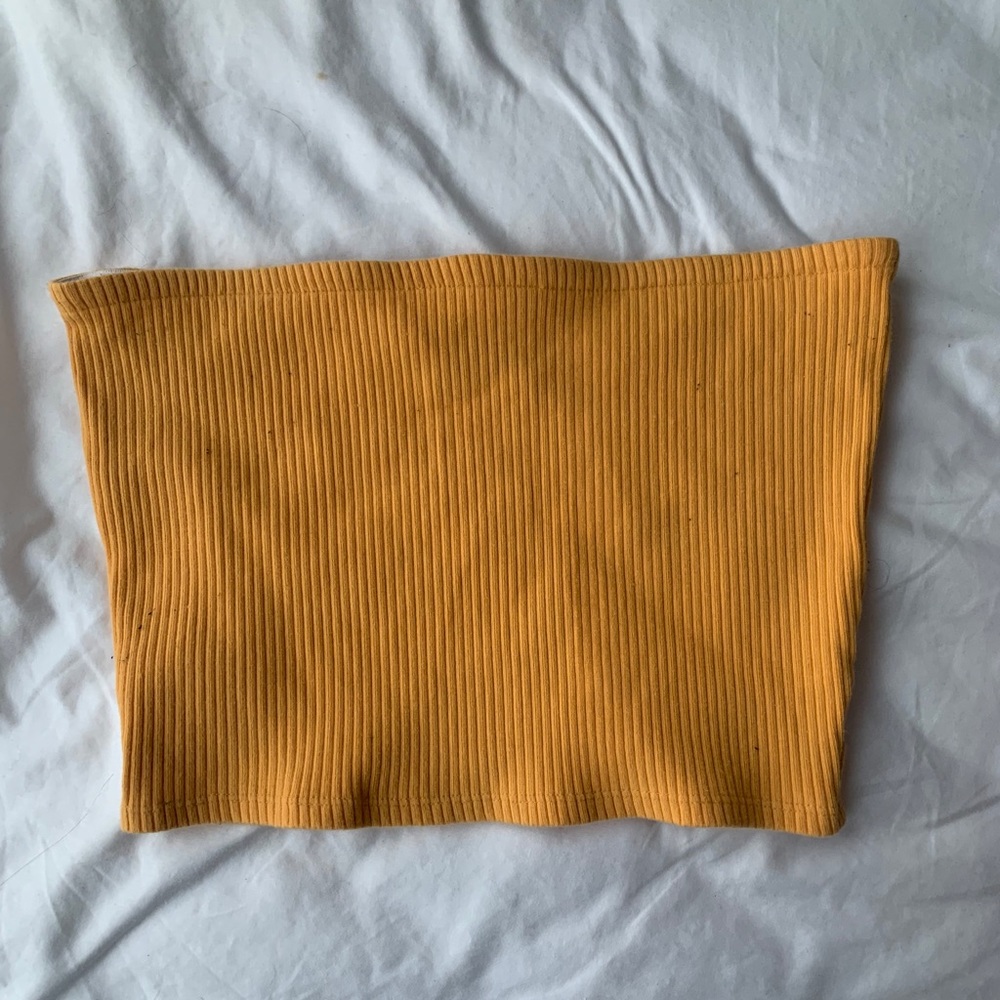 Urban Outfitters Yellow Tube Top